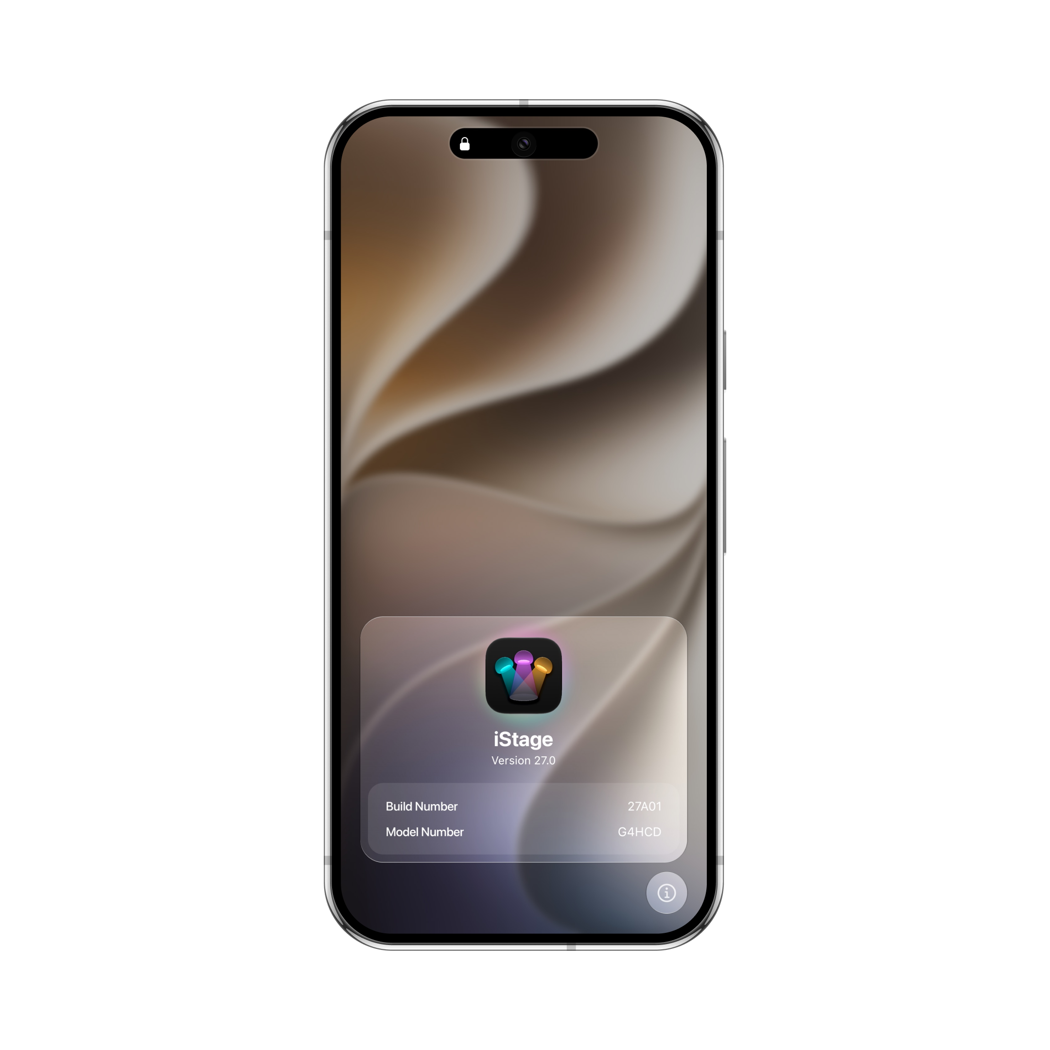 A responsive Liquid Glass version popup